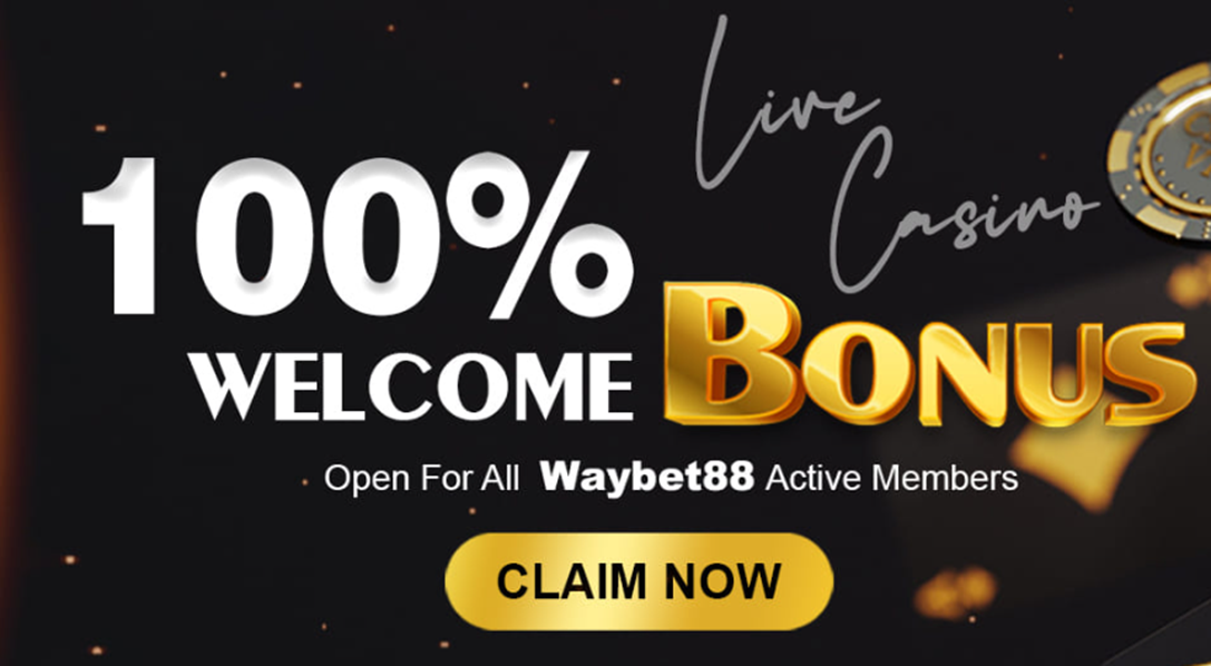 100% Welcome Bonus on online casino