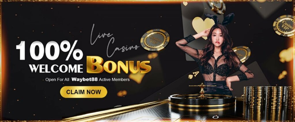 Singapore Live Casino Welcome Bonus